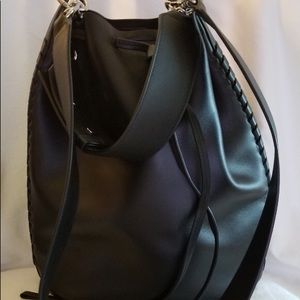 Allsaints Leather Black Purse